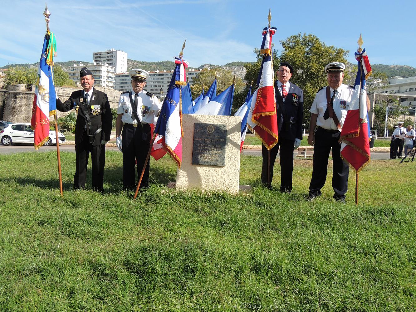 2019 09 11 TOULON 102EME ANNIVERSAIRE DE LA DISPARITION DE GEORGES GUYNEMER (18).JPG -           